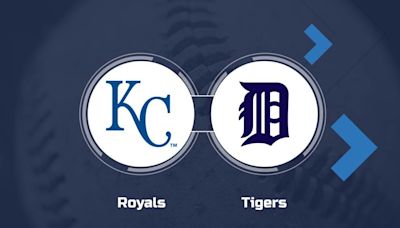 Royals vs. Tigers Series Viewing Options - May 20-22