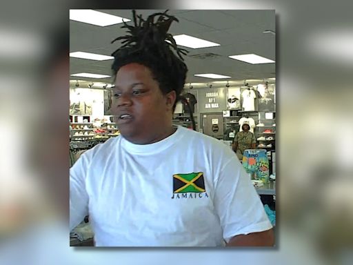 Atlanta police searching for shoplifting suspect who allegedly stole clothing form Hibbett Sports