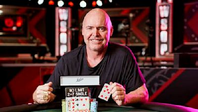 Legende Johnny "The World" Hennigan gewinnt sein 7. Bracelet