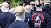 Right-wing influencers are breaking out bogus 'Antifa' conspiracy theories after Patriot Front members were arrested near an Idaho Pride event