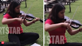 Manu Bhaker's violin performance goes viral: Watch her play the national anthem