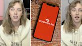 ‘Can you please come out here?’: Woman says DoorDash driver lingered at her door for 20 minutes, trying to get her to come out