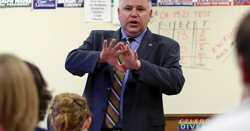 Tim Walz’s Class Project on the Holocaust Draws New Attention Online