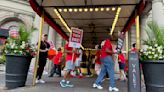 Strikes start at top hotel chains as housekeepers seek higher wages and daily room cleaning work