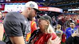 Kelce brothers get emotional talking about mom at Super Bowl: 'She shined the whole time'