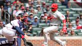 Nick Castellanos brings the chaos, leading Phillies to win over Braves in NLDS Game 1