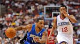 Sixers’ Jameer Nelson reacts to being honored by Magic as franchise legend
