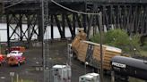 Train derailment shuts down historic Portland bridge | CNN