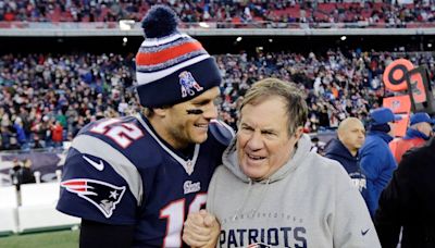 Belichick irá a inclusión de Brady en Salón de la Fama de Patriots