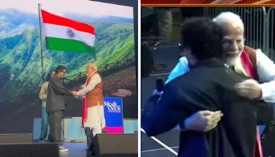 Hanumankind, Aditya Gadhvi, Devi Sri Prasad perform at ‘Modi and US’ event in New York. Watch