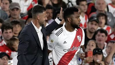 Se va Demichelis de River, un DT que llevó a Borja al máximo nivel