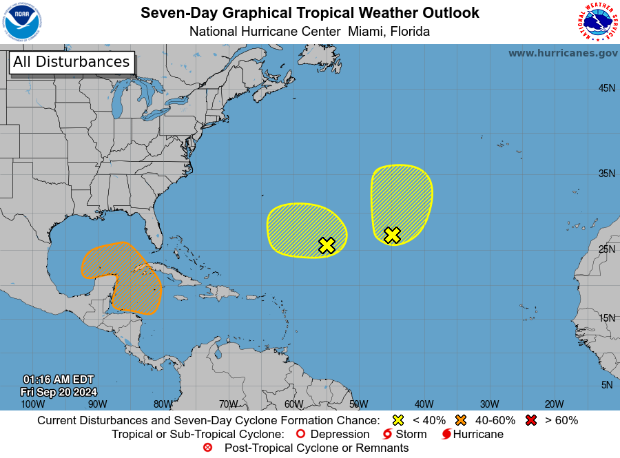 National Hurricane Center eyes brewing system in Caribbean with tropical storm potential, 2 others