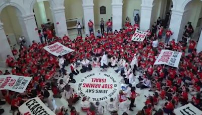 200 detenidos en el Capitolio en las protestas contra la visita de Netanyahu a EEUU