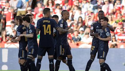 Swaggering champions Madrid rout relegated Granada