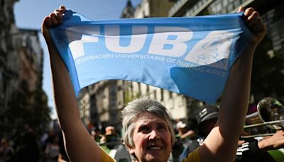 Argentina budget cuts spark student protests