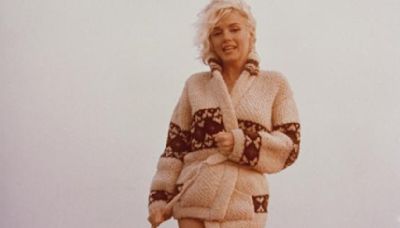 Marilyn Monroe y el suéter hecho en México que lució en su última sesión de fotos