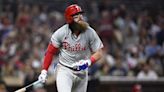 Phillies pound five home runs, pummel Padres