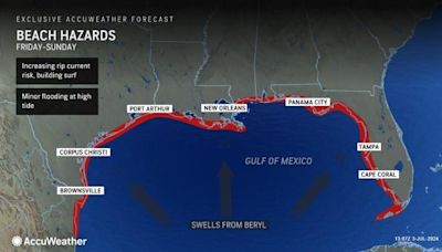 Hurricane Beryl weakens after making landfall on Yucatan Peninsula as Category 2 storm
