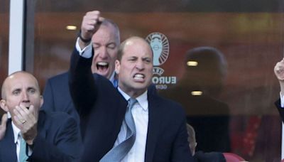 Prince William will fly to Germany to cheer on England team in Euro final