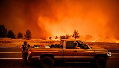 Evacuations, destruction as California's largest fire of year rages