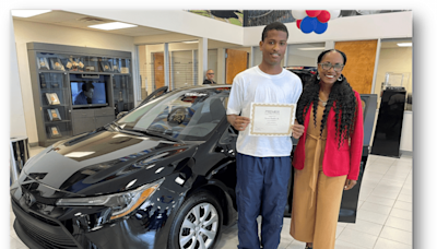 New Orleans high school graduate wins new car for perfect attendance