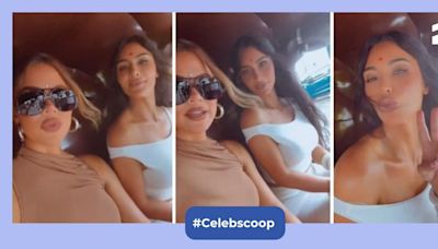 Kim Kardashian and Khloe Kardashian take an auto-rickshaw ride in Mumbai and Desis are shook!