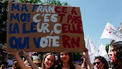 In a divided France, voters on the left hope to unite against the far right