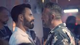 Rylan Clark snogs hunky Italian on wild night out with Rob Rinder for BBC show