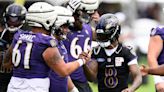 Lamar Jackson returns to Ravens training camp but has relatively short stay