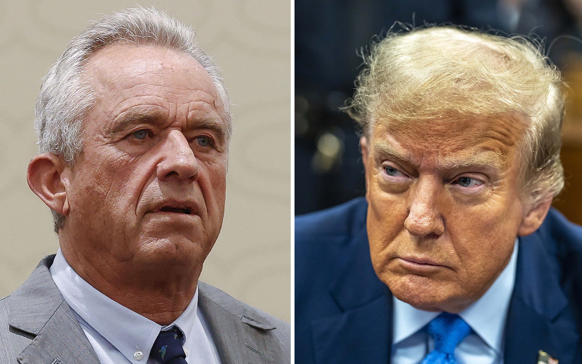 Trump accuses Robert F Kennedy Jr of being most Left-wing election candidate