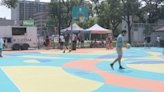 Sea Bears help unveil new basketball courts in Winnipeg’s Osborne Village