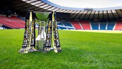 When is the Premier Sports Cup draw as Rangers and Celtic amongst teams who enter the hat for last 16