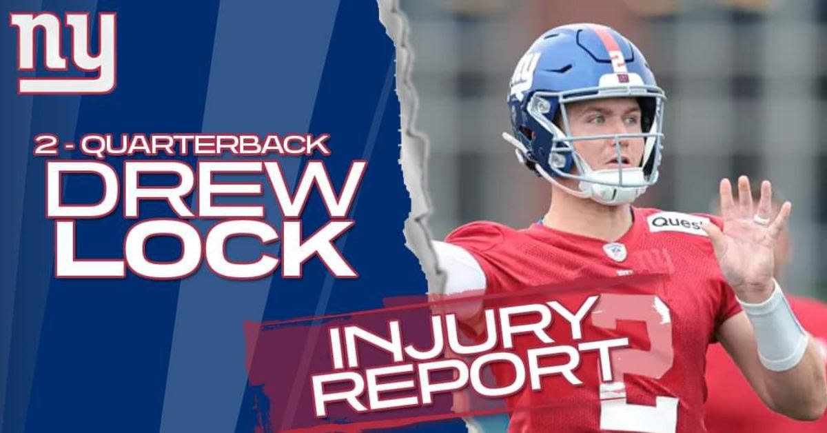 Drew Lock Injury Update: Giants QB Confident for Regular Season