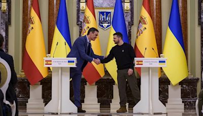 El Rey y Sánchez reciben este lunes a Zelenski, de visita en España