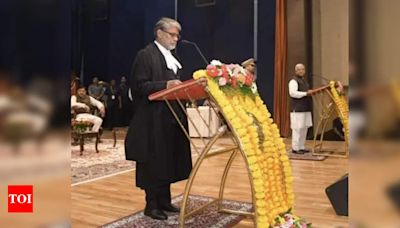 Justice Suresh Kumar Kait Sworn in as Chief Justice of Madhya Pradesh High Court | Bhopal News - Times of India