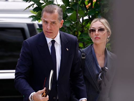 Hunter Biden’s Wife Goes Off at ‘Nazi Piece of Sh*t’ Outside Courtroom