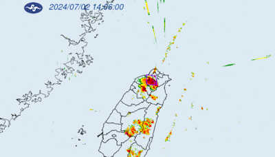 快訊》北台灣防大雷雨！氣象署發災防告警：雨彈狂轟一小時