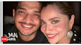 Ankita Lokhande reunites with Munawar Faruqui at the Laughter Chefs success party; says 'I had the pleasure of meeting my newlywed friend Munna' - Times of India