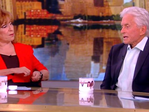 Michael Douglas Tells ‘The View’ He’s “Deeply, Deeply Concerned” About Biden, Says George Clooney Has “Valid Point”