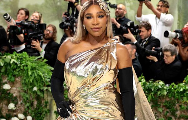 Serena Williams Serves on the 2024 Met Gala Red Carpet: 'Going for the Gold'