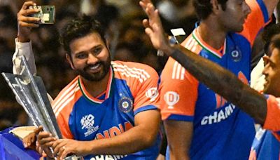 'Mumbai never disappoints': Emotional Rohit thanks fans after Victory Parade