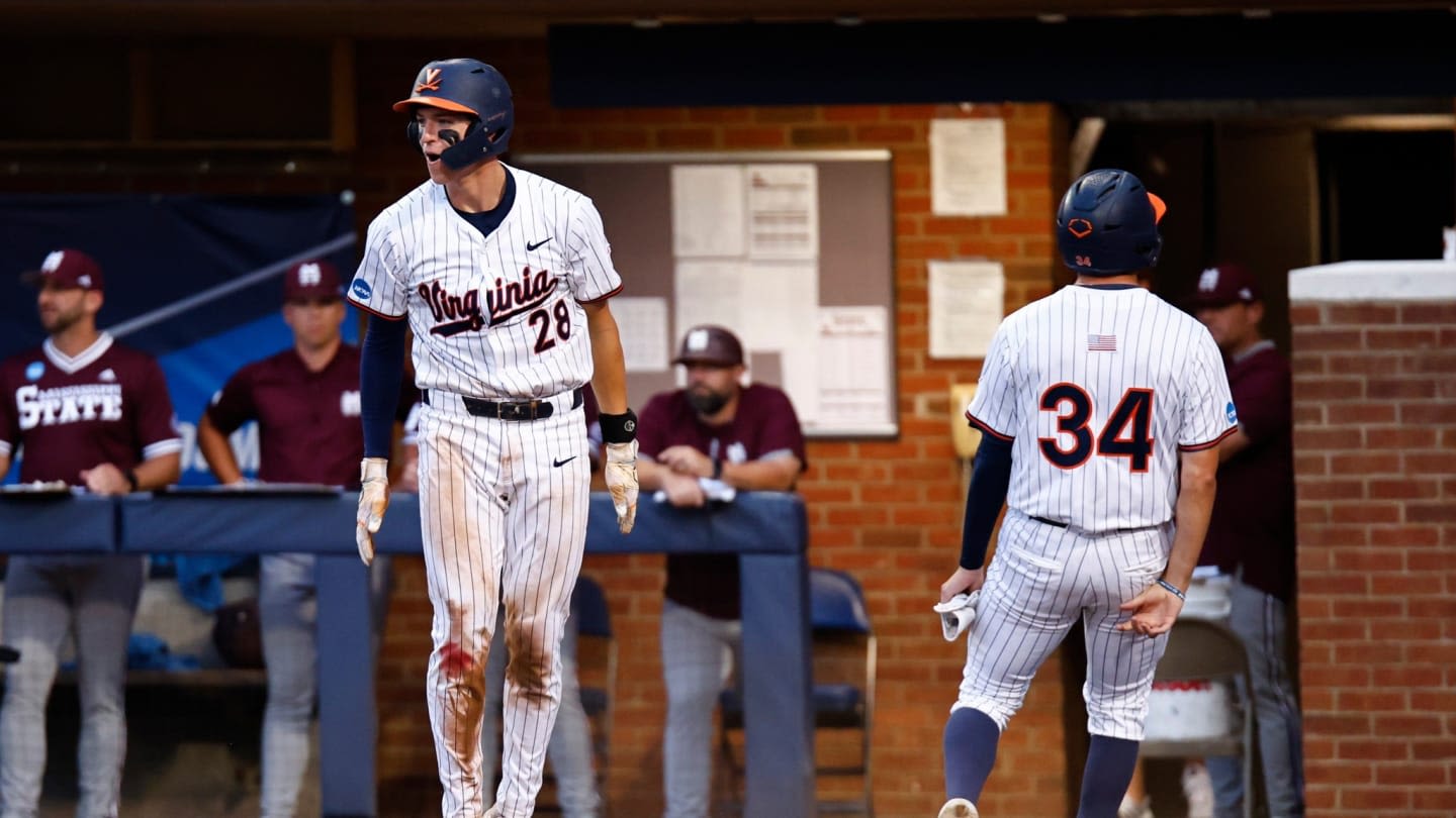 Virginia Baseball Set for Rematch With Mississippi State in Regional Final