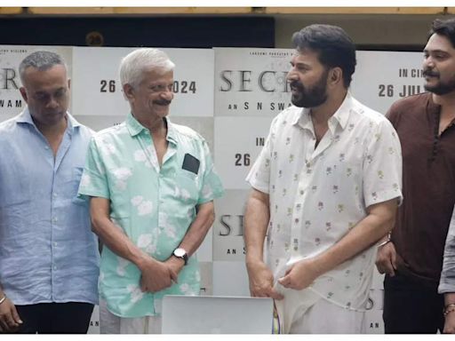 Mammootty launches trailer for SN Swamy-Dhyan Sreenivasan's thriller ‘Secret’ | Malayalam Movie News - Times of India