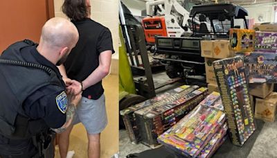 Man, two teens arrested in December robbery in San Mateo; police find large cache of illegal fireworks