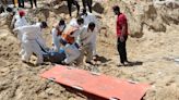 Palestinian authorities seek probe into mass graves at Gaza hospitals