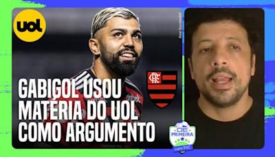 HERNAN: GABIGOL USOU MATÉRIA DO UOL COMO ARGUMENTO PARA CONSEGUIR LIBERAÇÃO