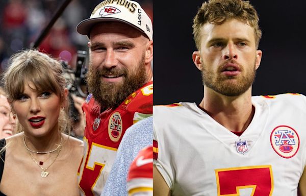 Travis Kelce says he doesn't agree with 'just about any' of his Chiefs teammate Harrison Butker's comments pushing women to be 'homemakers'