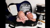 Moms team up for photoshoot for their babies Johnny Cash and June Carter