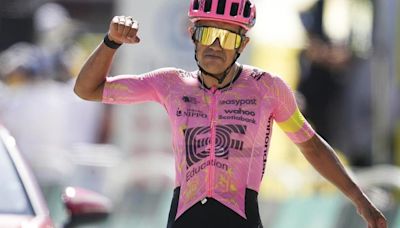 Carapaz earns his first Tour de France stage win