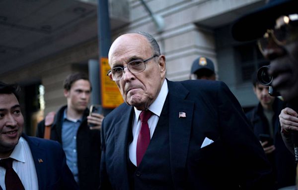 Creditors ask for trustee to oversee Rudy Giuliani’s spending amid accusations he’s hiding money